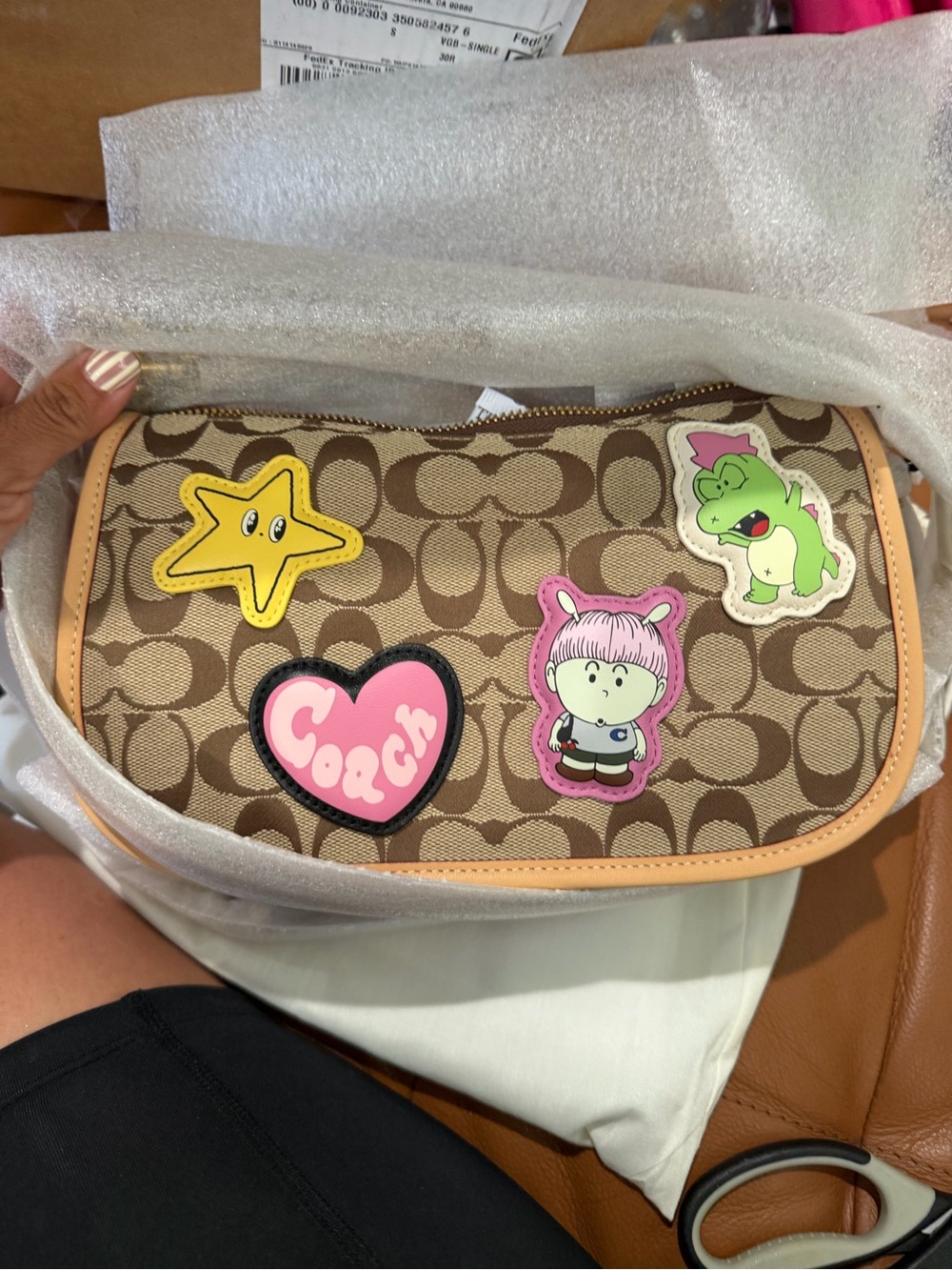 Coach Brain dead waverly bag